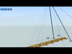 Стальной внутренне подвешенный джин столб для строительства и проектирования башни