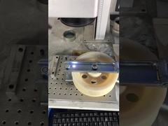 Конвейерное оборудование кабельный ролик с огнеупорным и огнеупорным щитом и алюминиевым шкивом