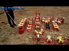 Алюминиевый кабель нейлоновое колесо к небу угловой шнуровой штурвал блок с номинальной нагрузкой 5kn